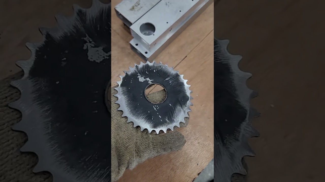 plasma cut crossfire pro langmuir system 鏈輪切割 chain wheel cut. 岡山高中 frc 8169(2)