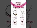 The new necklace collection