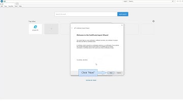 How to Install Electronic Certificate - Microsoft Internet Explorer / Microsoft Edge