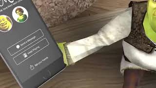 Mini Shrek Gets Ready For A Tinder Date With Fiona Meme