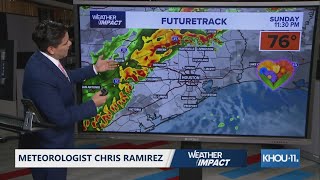 Strong storms expected overnight across Southeast Texas
