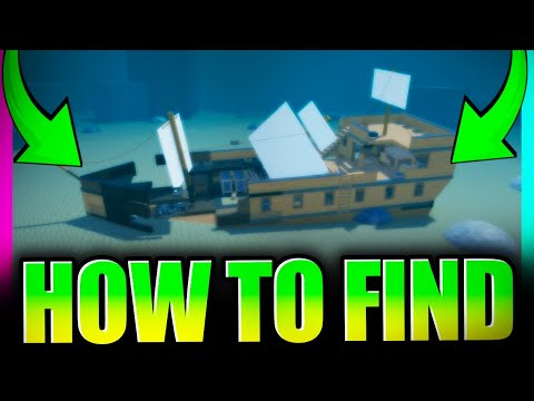 How to find the WOODEN SHIP in SAIL AND SINK SIMULATOR Roblox