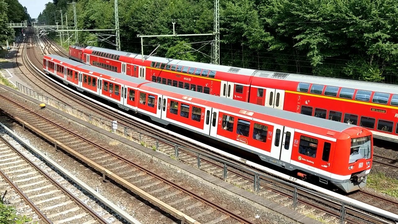 Hamburg – Berliner Tor: S-Bahn, U-Bahn, Fernbahn – Baureihen 472, 474, 490