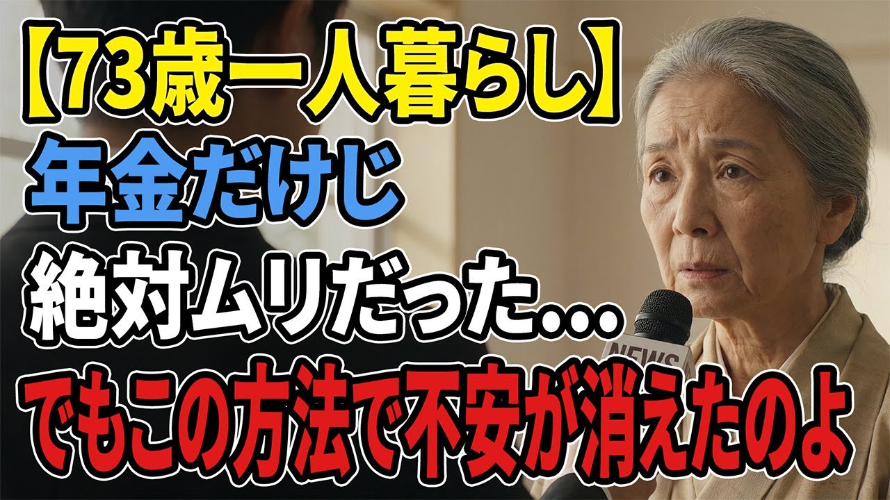 【現実の話】年金だけでは暮らせなくなった75歳の私が、誰にも言えずに辿り着いた“ある場所”で知った現実#シニア #老後 #70代 #実話