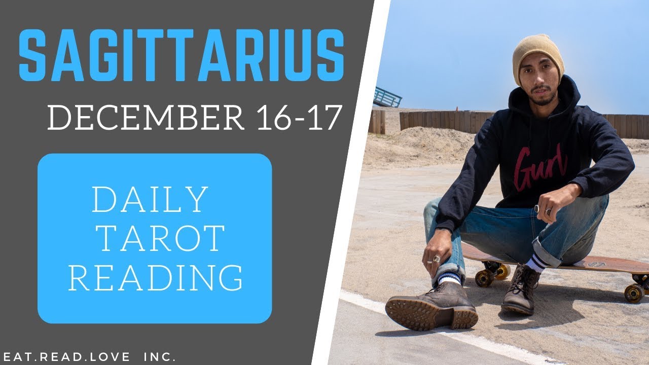 SAGITTARIUS - “TIMED PREDICTION WHEN COMMITMENT COMES” DEC 16-17 DAILY TAROT READING