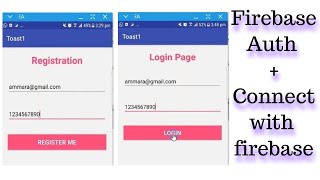 Firebase authentication with Email password in android 2020 | auth tutorial