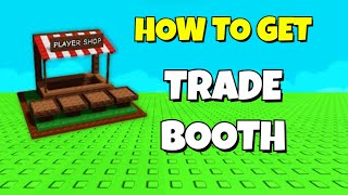 How to get a TRADE BOOTH in Grow a Garden ROBLOX