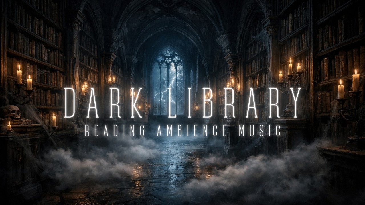 Dark Library – Gothic Citadel Ambient Music for Reading, Relaxing & Sleep