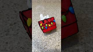 Snoopy’s Christmas Doghouse Cupcake #cupcake #christmas #charliebrownchristmas #shorts