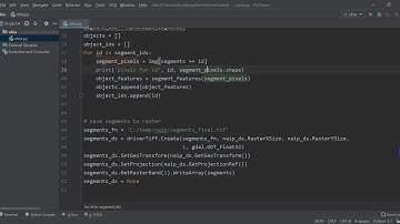 Get Statistics for Image Segments with Python