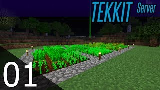 Tekkit Server - ep. 01 - Food!