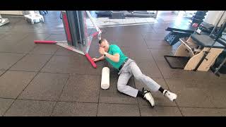 Hip External Rotation Mobility - Eccentric Exercise for Hip Internal Rotators (Extension Position)