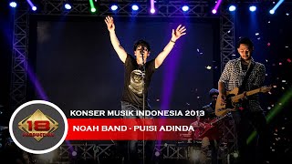 Live Konser Noah I Puisi Adinda I Mojokerto 12 Desember 2013