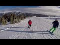 Skiing Moonlight Basin, Big Sky - Cinnabar