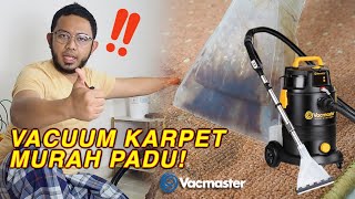 Review Mesin EP23: Vacuum Karpet Murah! Padu!