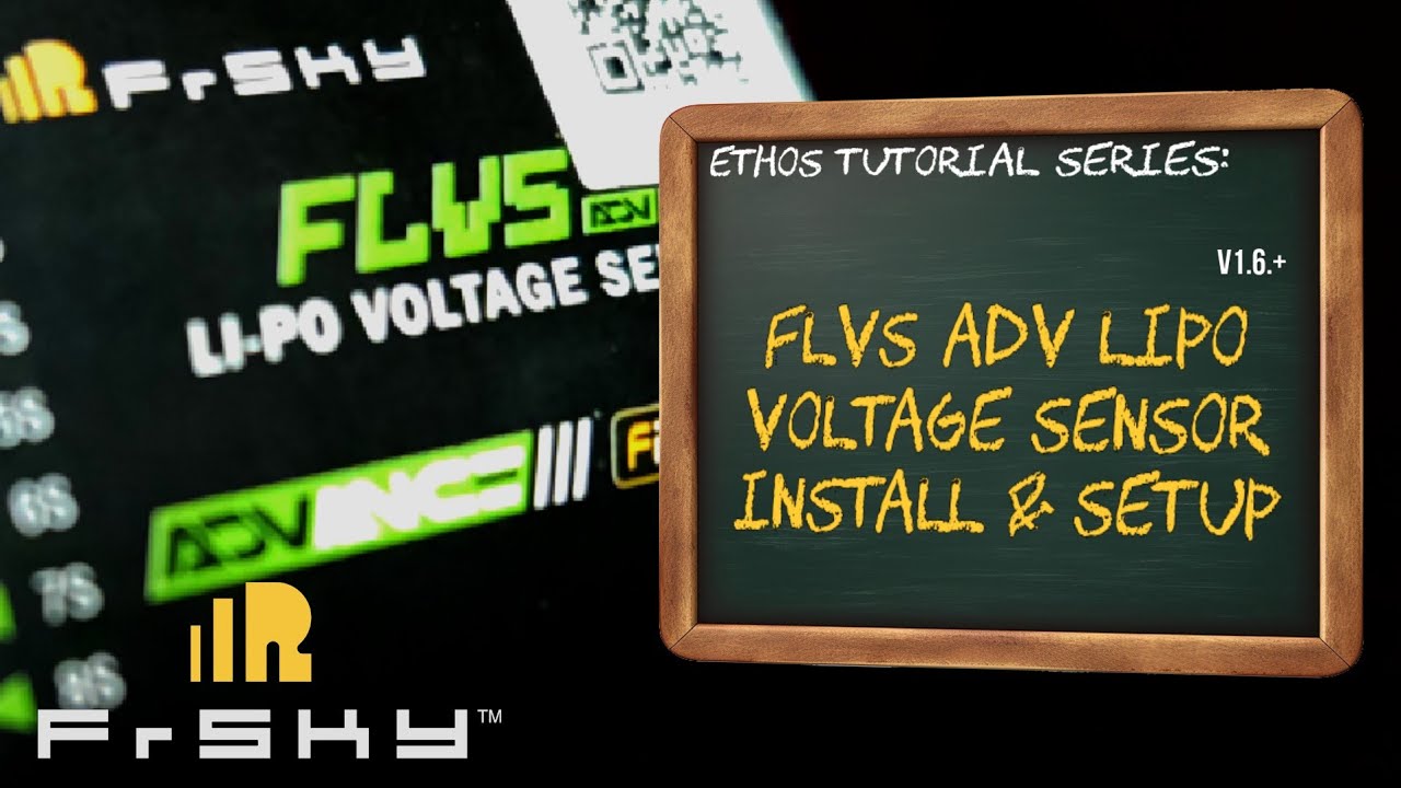 Датчик напряжения LiPo FLVS ADV - Инструкция по использованию FrSky EthOS