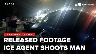 ICE agent shooting of Texas man under scrutiny after new video