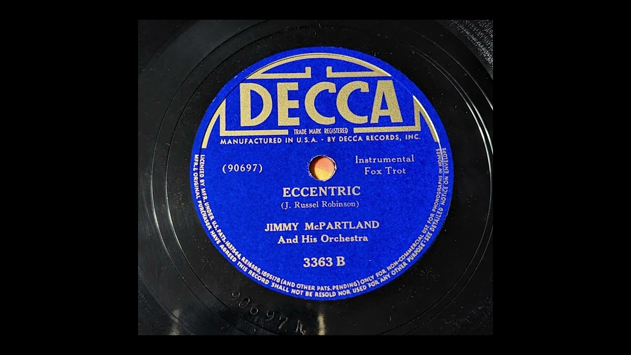 Sleduj Jimmie McPartland & His Orchestra - Eccentric na YouTube Sleduj Jimmie McPartland & His Orchestra - Eccentric na YouTube