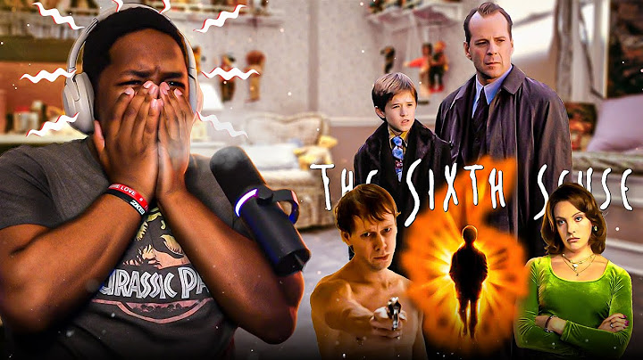First Time Watching *THE SIXTH SENSE* Got Me In Unexpected Emotions