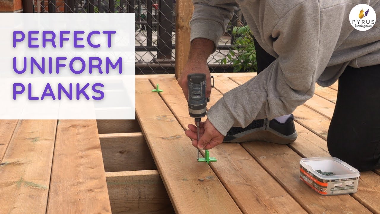 Deck Wood Plank Installation Made Easy | Step By Step Tutorial