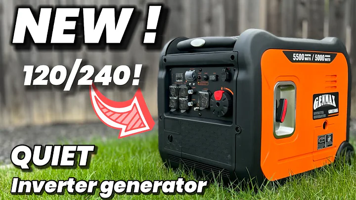 Unleash the Power with GENMAX 5500i Inverter Generator