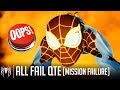 All Failed Quick Time Events (FAIL QTE "Mission Failure") - Marvel's Spider-Man PS4