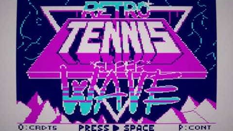Retro Tennis Super Wave / Bamboo Studio [ #CPCRetroDev 2019 Gameplay ]
