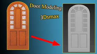 door modeling in 3dsmax