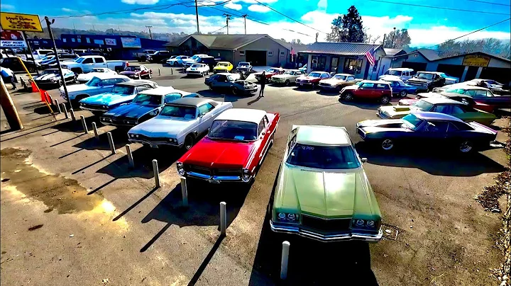 Classic American Hotrod Muscle Car Lot Inventory U...