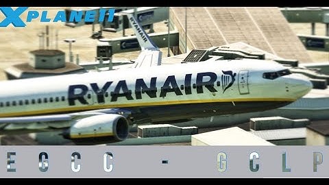 X-Plane 11 v11.50 - Taking On Gran Canaria Storm - Reshade - UltraRealistic - Real PFD Mod