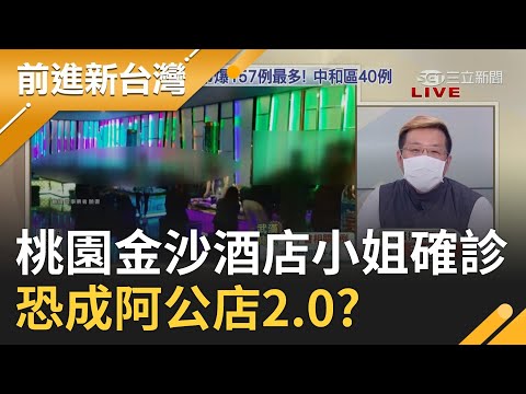 酒客"剉咧等"？桃園"金沙"酒店小姐確診 足跡遍布桃園恐成阿公店2.0？｜黃倩萍主持｜【前進新台灣 焦點話題】20210520｜三立新聞台