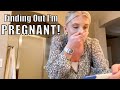 FINDING OUT I'M PREGNANT || real & raw reaction