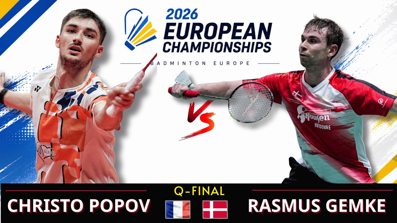 2026 European Championships | Christo Popov vs Rasmus Gemke | Q-Final