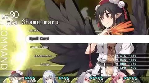 Labyrinth of Touhou 2 New game+ Hard Mode boss 52: Boss Rush