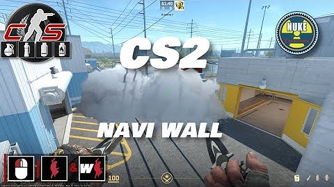 CS2 - Smoke Nuke Navi wall from T Spawn (one spot)