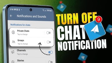 How to Turn Off All Chat Notifications In Telegram On Android | Disable Chat Alerts on Telegram App