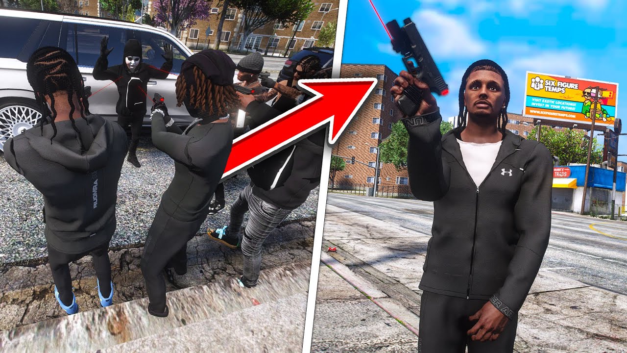 My Gang STOLE a GLOCK SWITCH in GTA 5 RP..