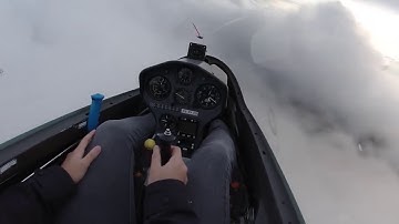Almost Crash - Glider flies into IMC - What could happen if Pilot gets spatial disorientation