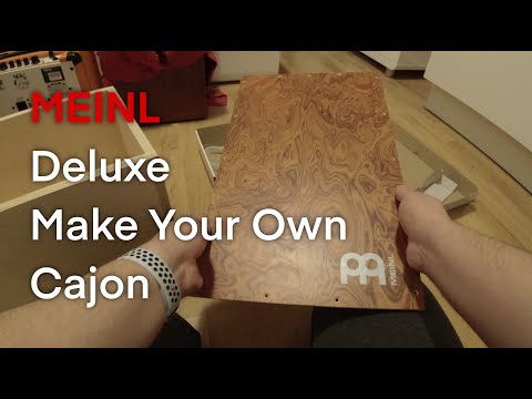 Кахон Meinl Make Your Own Deluxe DMYO-CAJ-BU Burl Wood, видео 1