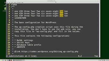 Vim (09) - Substitute (Search and Replace)