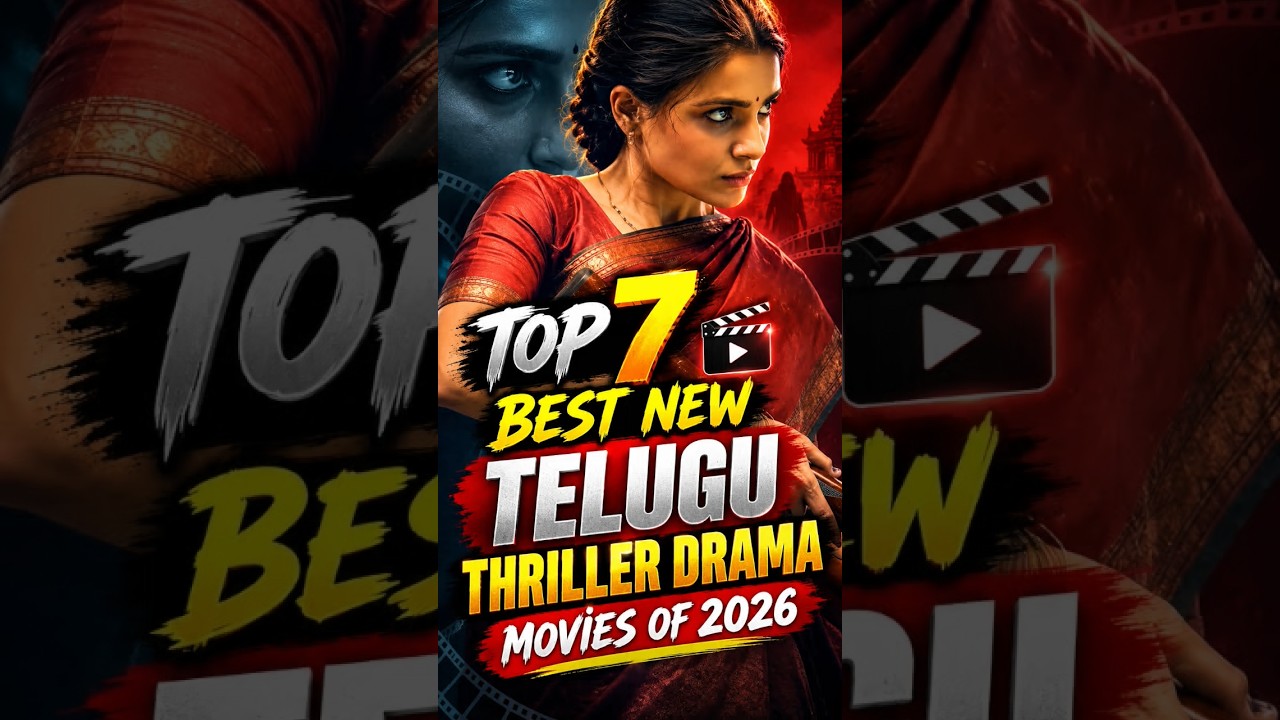 Top 7 Best New Telugu Thriller Drama Movies of 2026 | Must-Watch Telugu Films 🔥