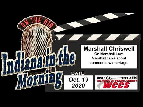 Indiana in the Morning Interview: Marshall Chriswell (10-19-20)
