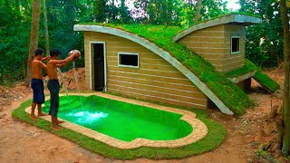 Building The Most Amazing Underground Temple House and Swimming Pool by Primitive Tool 82,751 views 3 weeks ago 27 minutes