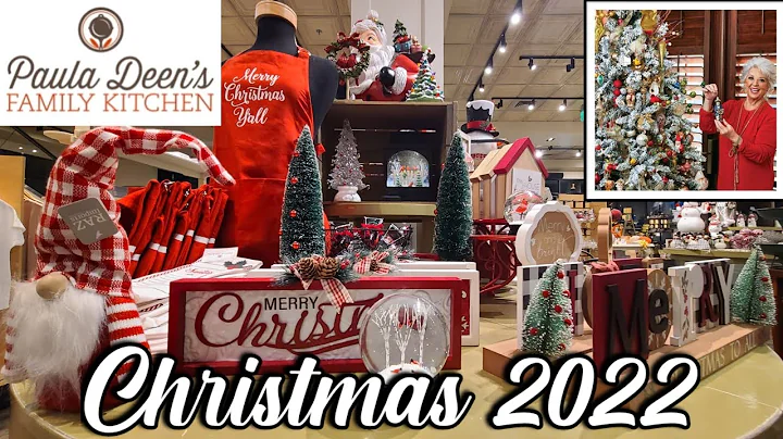 Paula Deen's 2022 Christmas Decor Store Walkthroug...