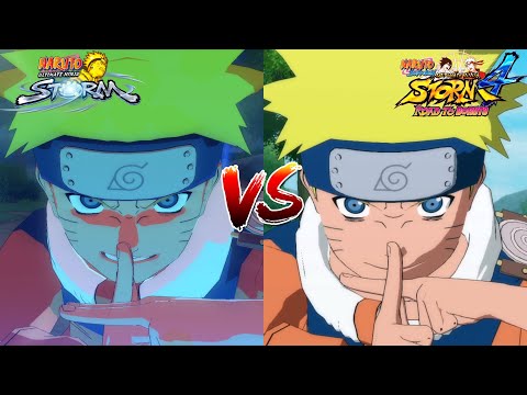 Naruto:Shinobi Striker VS Naruto:Storm 4 Road To Boruto Jutsu And Ultimate  Jutsu Comparison 