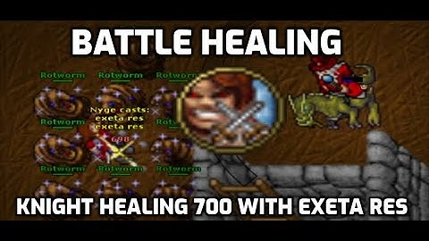 Knight skill wheel - Battle healing