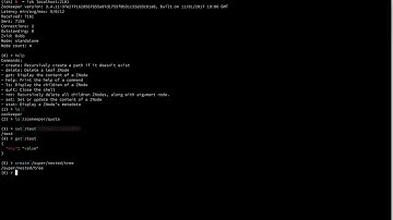 Demonstration of izk (interactive zookeeper shell)