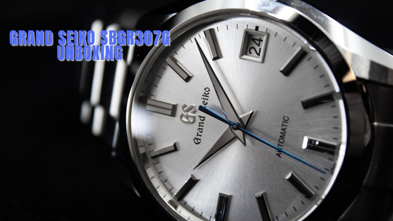 Grand Seiko SBGR307G Unboxing - YouTube