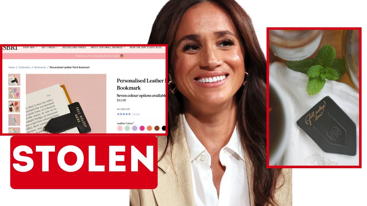 Meghan Markle’s Bookmark Exposed as Stolen from Sbri: SOURCE REVEALED!
