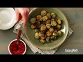 How to Make Parmesan-Crusted Brussels Sprouts | EatingWell